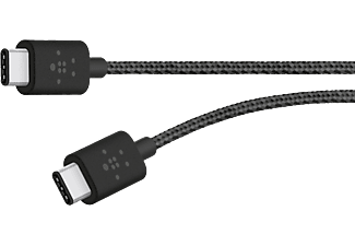 BELKIN MIXIT Premium - Metallic USB-C-/USB-C-Ladekabel -1.8 m (Schwarz)